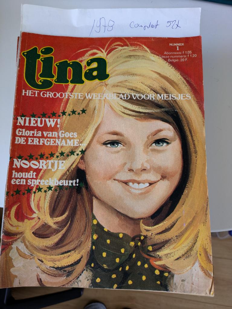 Tina meisjesbladen, Ophalen of Verzenden, Zo goed als nieuw, Damesbladen