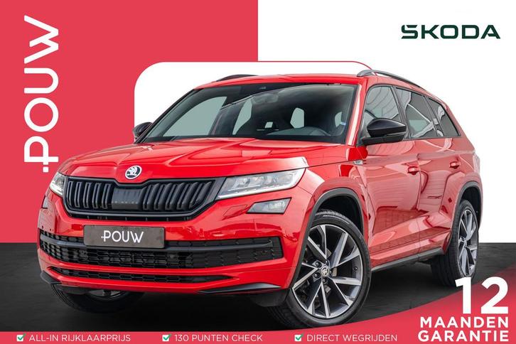 Skoda Kodiaq 1.5 TSI 150pk DSG Sportline Business | Navigati, Auto's, Skoda, Bedrijf, Te koop, Kodiaq, ABS, Achteruitrijcamera