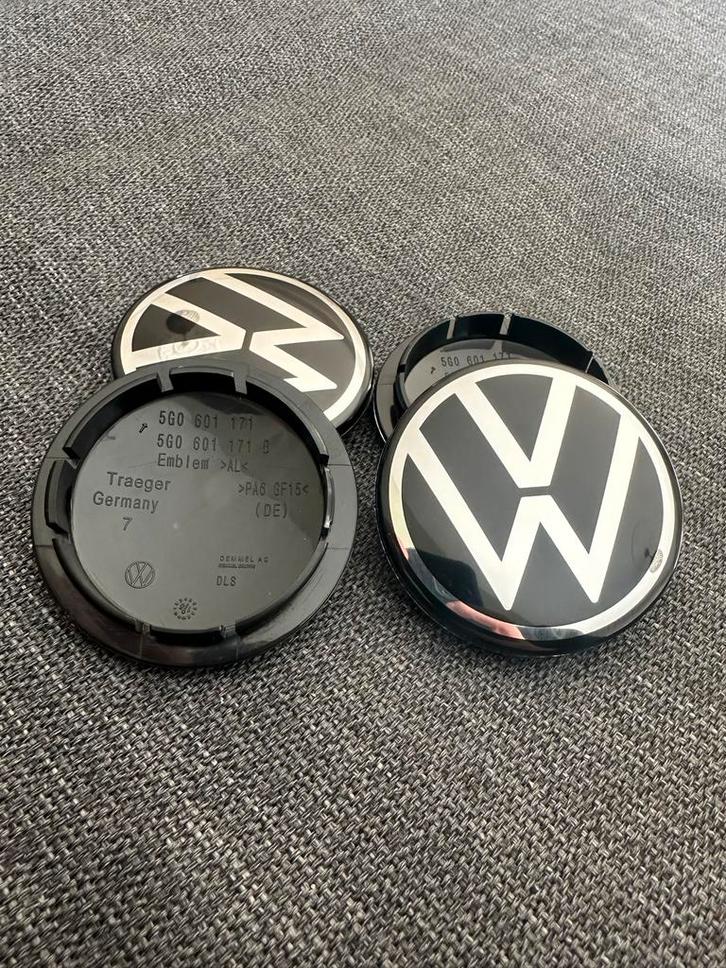 Nieuwe Volkswagen VW Naafdoppen 65mm – Set van 4, Auto diversen, Wieldoppen, Nieuw, Ophalen of Verzenden