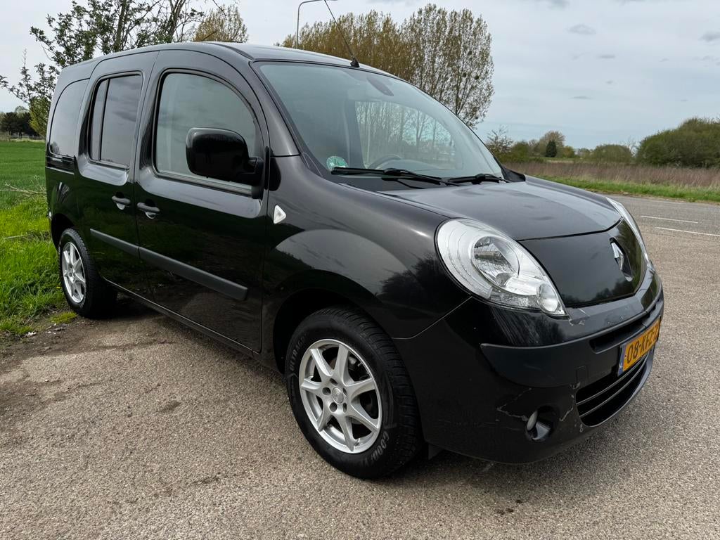 Renault Kangoo Family 1.6 16V 2009 Elect pakket veel opties, Auto's, Renault, 4 cilinders, Zwart, Origineel Nederlands, 75 €/maand