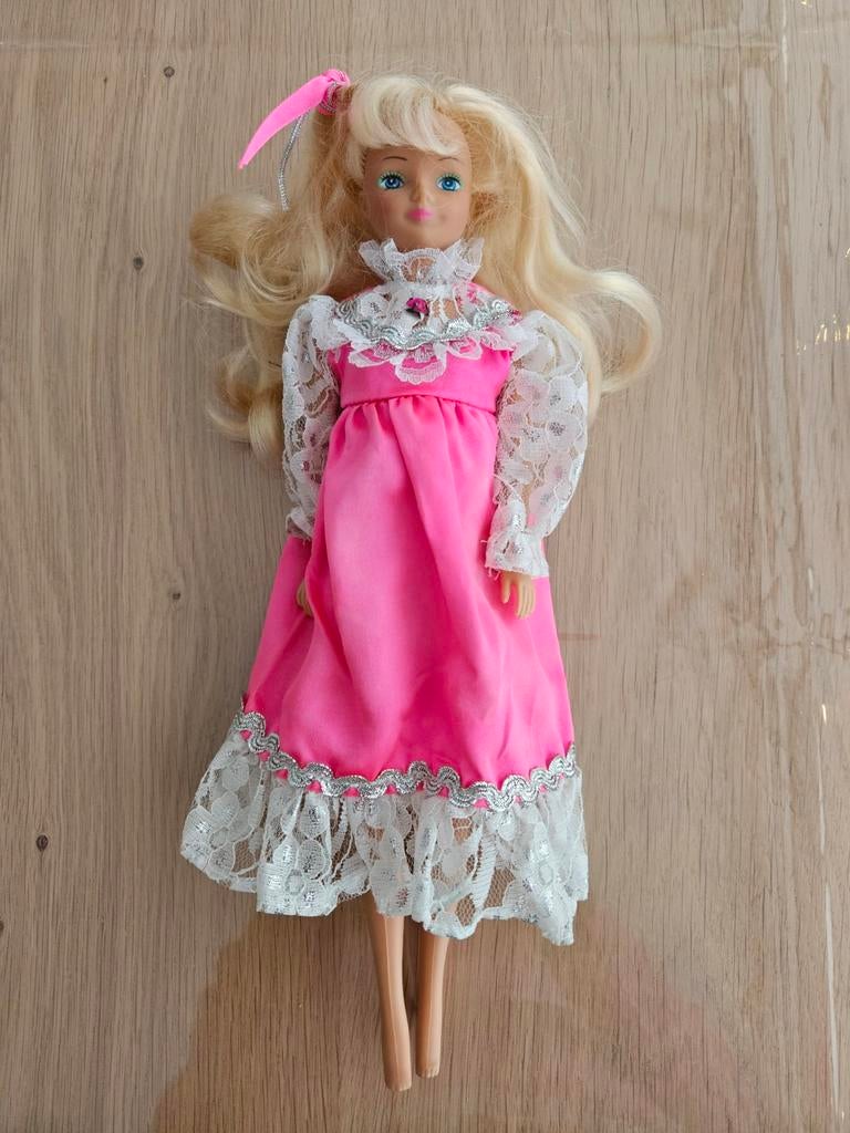 Vintage Barbie Zwanger Pop, Ophalen of Verzenden, Zo goed als nieuw, Barbie