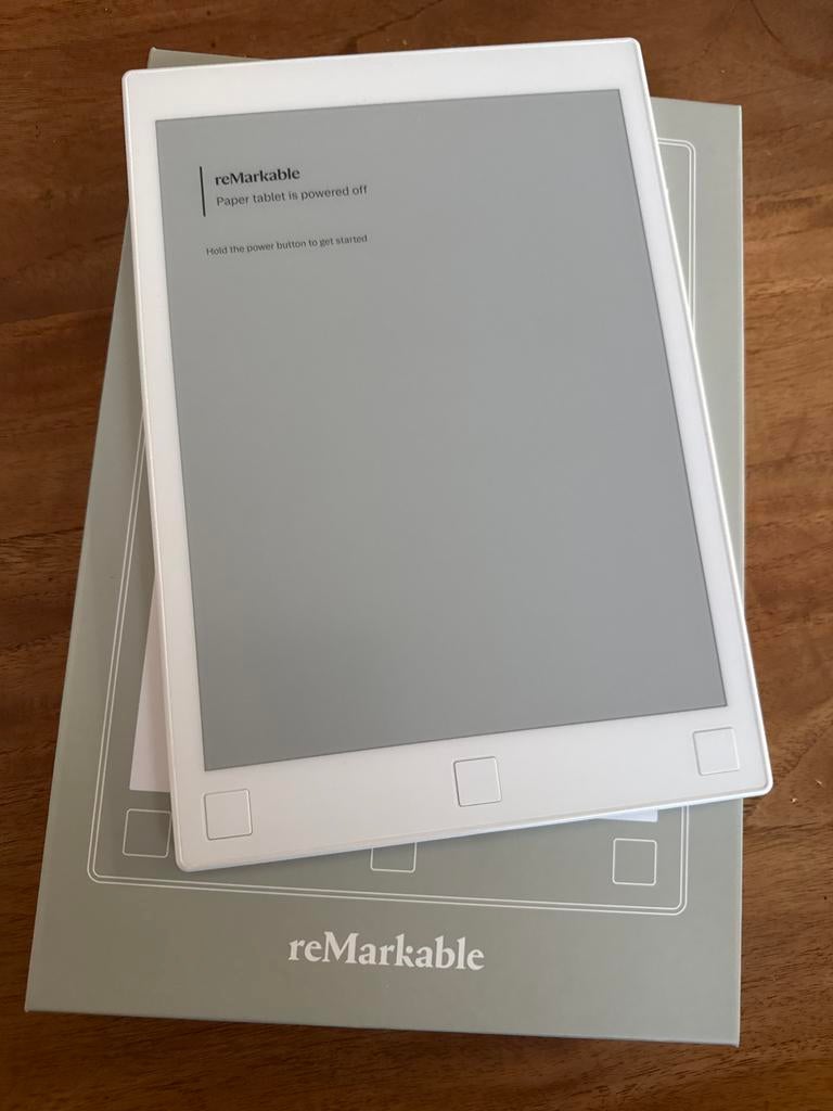 reMarkable Paper tablet, Computers en Software, Ophalen of Verzenden, Zo goed als nieuw