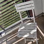 2 klapstoelen, Tuin en Terras, Tuinstoelen, Ophalen, Gebruikt, Hout, Inklapbaar