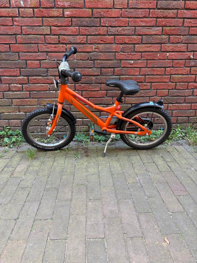 Puky kinderfiets 16 inch - Gebruikt maar prima staat, Fietsen en Brommers, Fietsen | Kinderfietsjes, Ophalen, Gebruikt, 16 tot 20 inch