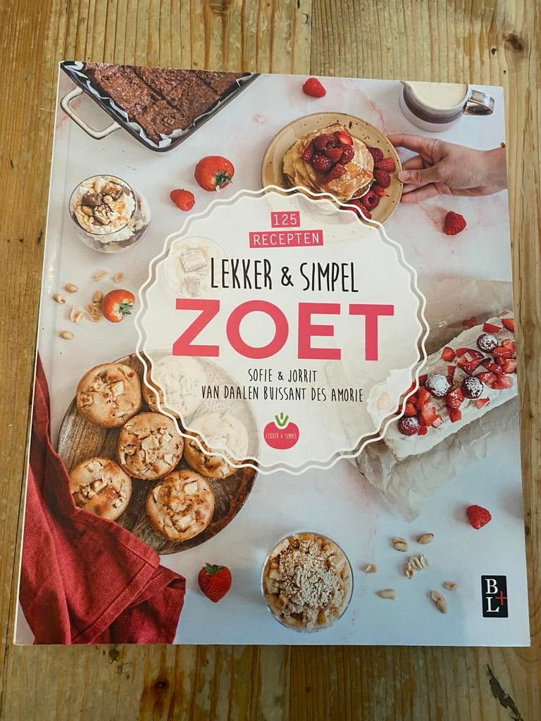 Lekker en Simpel ZOET, Boeken, Ophalen of Verzenden, Zo goed als nieuw, Nederland en België, Taart, Gebak en Desserts