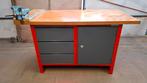 Overtoom werkbank, Ophalen, Gebruikt, Bankschroef