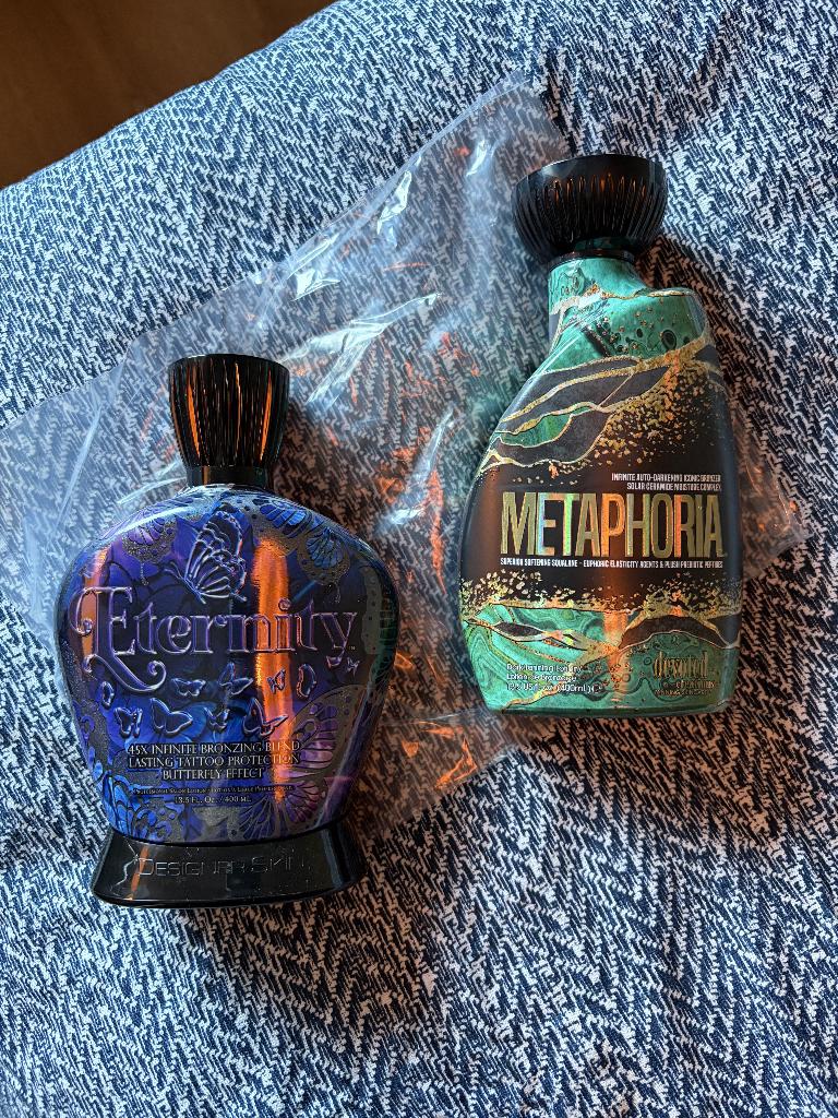 Luxe Zonnebankcreme's Devoted en Designer Skin Eternity, Amsterdam, Nieuw, Ophalen of Verzenden, Info@devoted.com