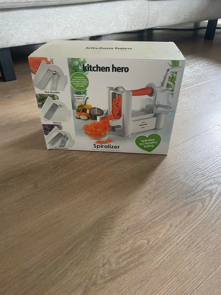Kitchen Hero Spiraalsnijder - Maak gezonde maaltijden!, Ophalen, Nieuw