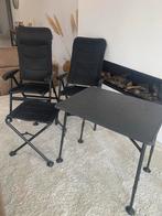 2 Performance Advancer, Voetbank & Tafel,Camping  Stoelen, Ophalen, Zo goed als nieuw