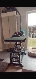 Trimtafel, Ophalen, Gebruikt