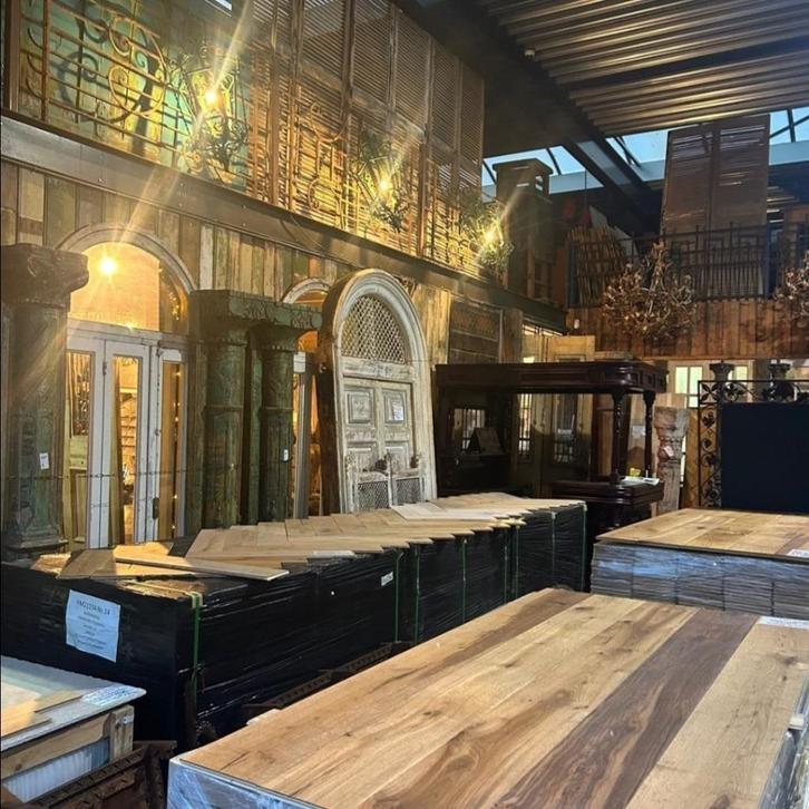 PRACHTIG ASSORTIMENT HOUTEN VLOEREN, BOURGONDISCHE DALLEN, Huis en Inrichting, Stoffering | Vloerbedekking, Nieuw, Parket, 75 m² of meer