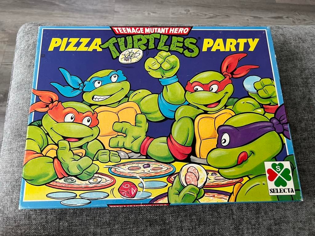 Selectra vintage Teenage mutant ninja Turtels pizza party, Ophalen of Verzenden, Zo goed als nieuw
