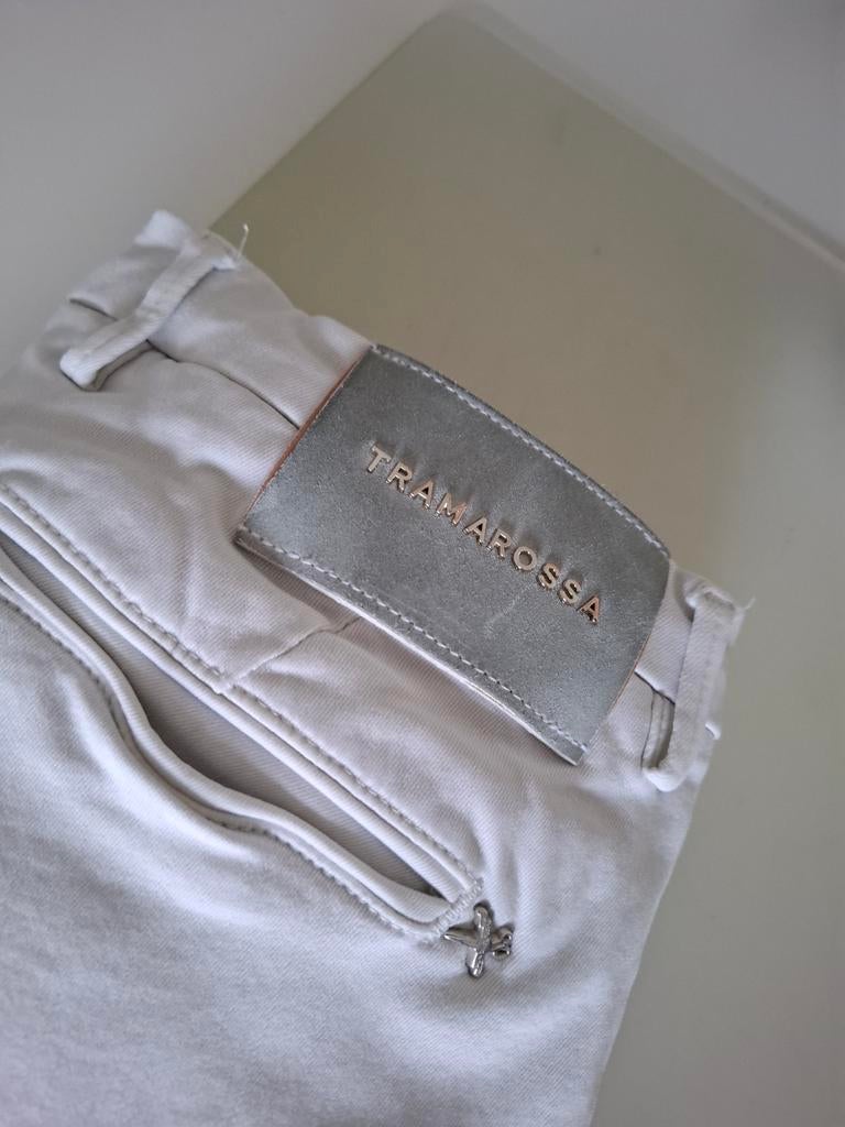 Weinig gedragen Tramarossa Chino - Maat 32/34 Light crème, Kleding | Heren, Broeken en Pantalons, Beige, Tramarossa, Nieuw, Overige maten