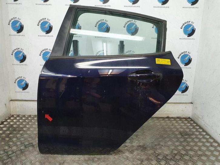 PEUGEOT 208 1.2 VTi Envy  PORTIER LA  2014, Auto-onderdelen, Carrosserie en Plaatwerk, Deur, Achter, Links, Gebruikt, ARN erkend