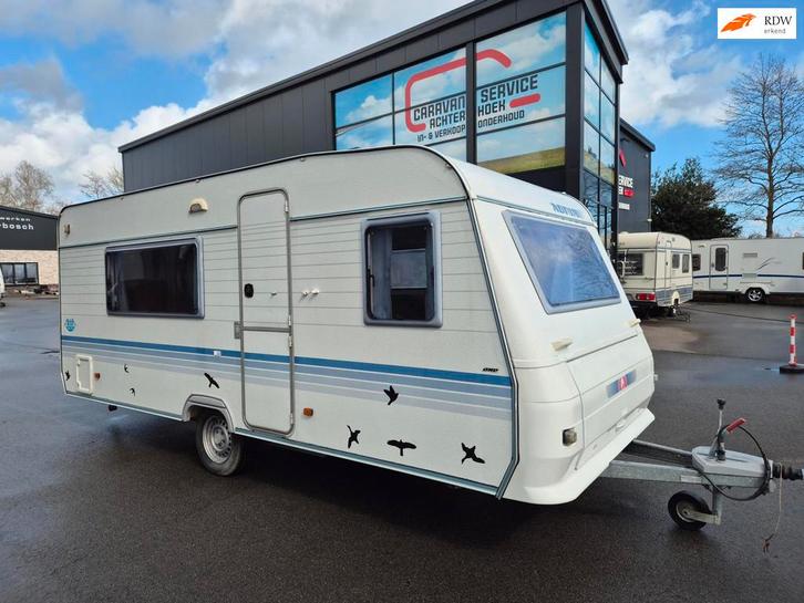 ADRIA ALTEA 502DT 3 pers. triple stapelbed & voortent 1e eig, Caravans en Kamperen, Caravans, Bedrijf, tot en met 6, 750 - 1000 kg