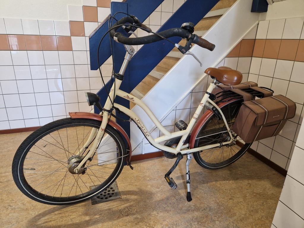 Sparta damesfiets lage instap, Ophalen, Gebruikt, Sparta, Versnellingen