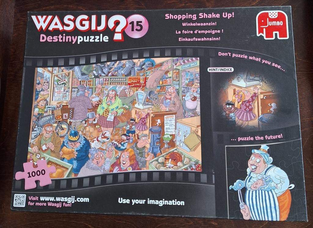 Diverse puzzels Wasgij 1000 stukjes, Hobby en Vrije tijd, Denksport en Puzzels, Ophalen of Verzenden, 500 t/m 1500 stukjes, Zo goed als nieuw