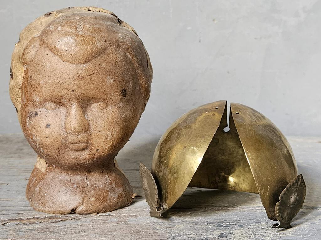 Antiek poppen oorijzer, Ophalen of Verzenden