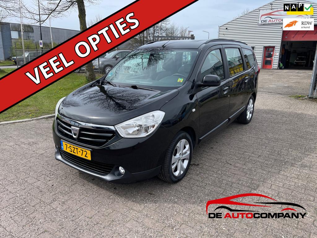 Dacia Lodgy 1.2 TCe Prestige 5p. 1e Eigenaar Dealer Onderhou, Auto's, Dacia, Bedrijf, Te koop, Lodgy, ABS, Airbags, Airconditioning