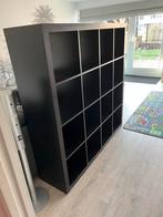 Ikea Expedit kast zwartbruin 150x150x34 cm, Ophalen, Gebruikt