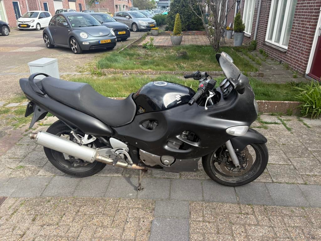 Suzuki gsx750f loop of sloop, Motoren, 750 cc, Handvatverwarming, 4 cilinders, Motorrijbewijs A