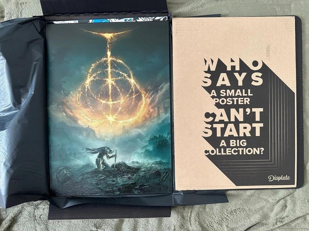 Elden Ring Limited Edition Displate (SEALED), Ophalen of Verzenden, Nieuw, Film en Tv