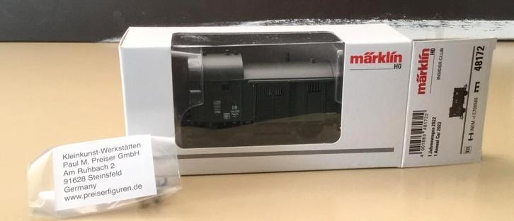 MäRKLIN H0 # 48172.22701 INSIDERWAGEN 2022 N in OVP, Hobby en Vrije tijd, Modeltreinen | H0, Nieuw, Wagon, Wisselstroom, Märklin