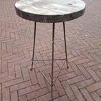 handige bijzet tafel, Minder dan 55 cm, Metaal of Aluminium, Boho, Rond