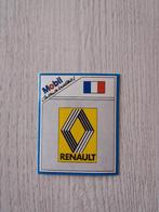 sticker RENAULT uitgegeven door Mobil, Verzamelen, Ophalen of Verzenden, Zo goed als nieuw, Auto of Motor