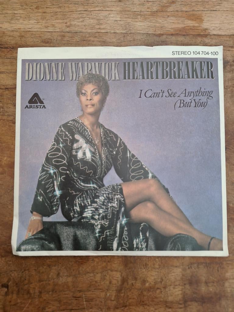 Dionne Warwick - Heartbreaker vinyl single, Ophalen of Verzenden