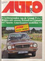 Autovisie 19 1977 : Opel Rekord - Ford Granada - Toyota, Ophalen of Verzenden, Gelezen, Algemeen