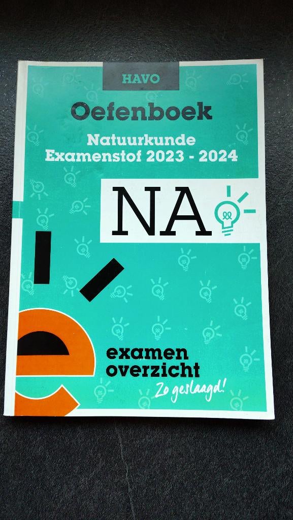 Examen  overzicht, Ophalen of Verzenden, Zo goed als nieuw, HAVO, Natuurkunde