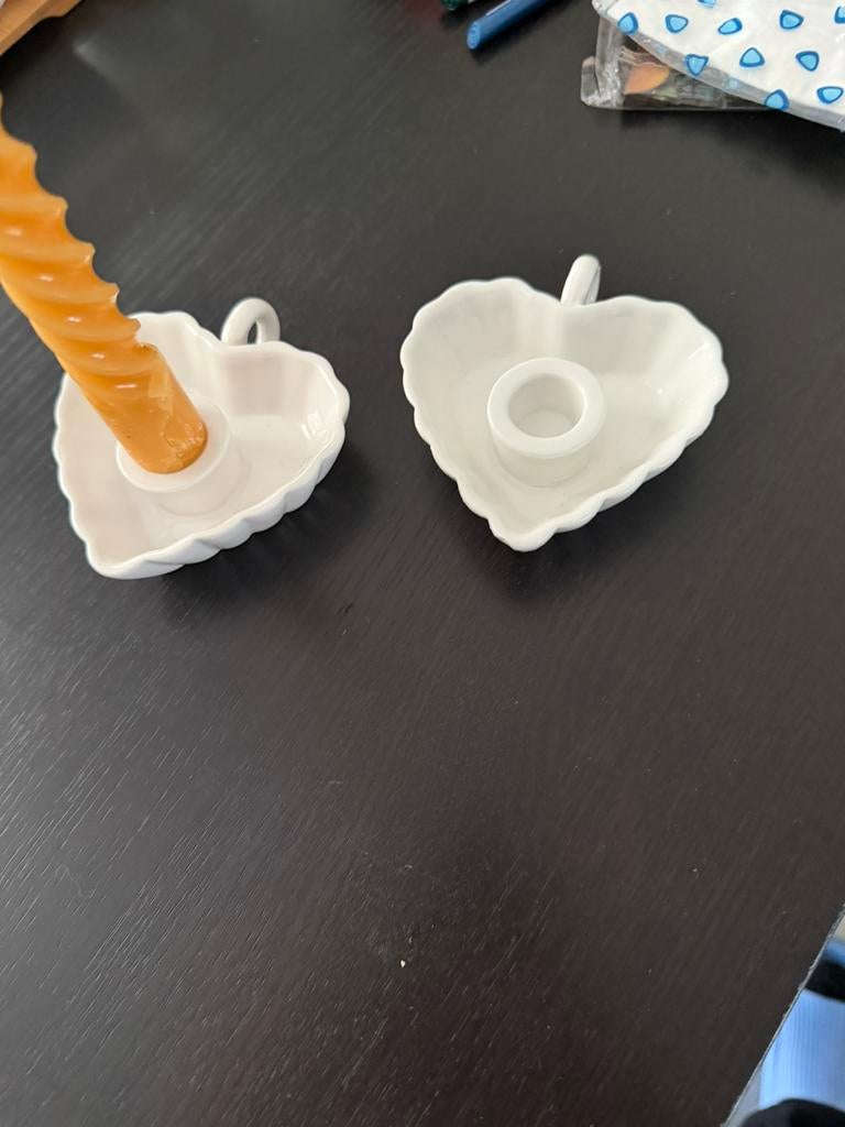 Hartjes (amuse) schaaltjes en kaarsenhouders, Verzamelen, Ophalen, Zo goed als nieuw, Huisaccessoire