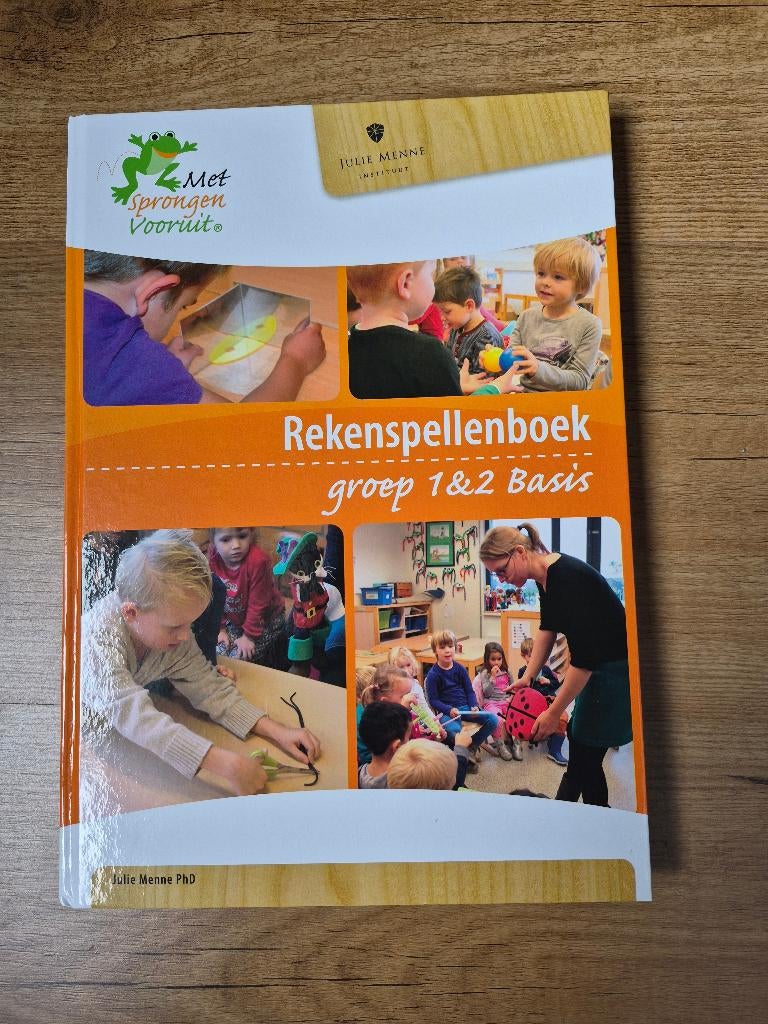 Met Sprongen Vooruit boek groep 1-2, Verzenden, Beta, Nieuw, HBO