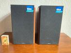 2 Jamo E 700 boekenkast boxjes kleine houtnerf speakers, Gebruikt, Ophalen of Verzenden, 120 watt of meer, Front, Rear of Stereo speakers