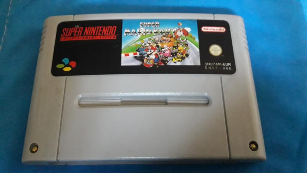 Super Mario Kart (snes) pal, Gebruikt, Racen en Vliegen, Ophalen of Verzenden, 3 spelers of meer