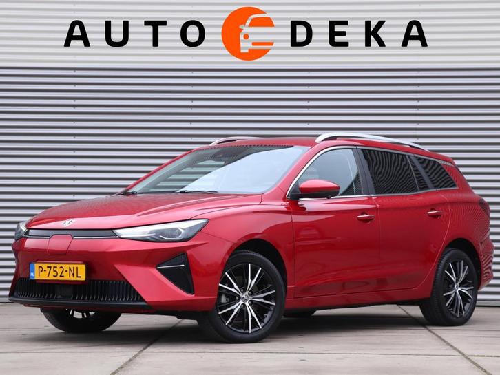 MG MG5 Electric Standard Range Luxury 50 kWh *Leder*Trekhaak, Auto's, MG, Bedrijf, Te koop, MG5, 360° camera, ABS, Adaptive Cruise Control