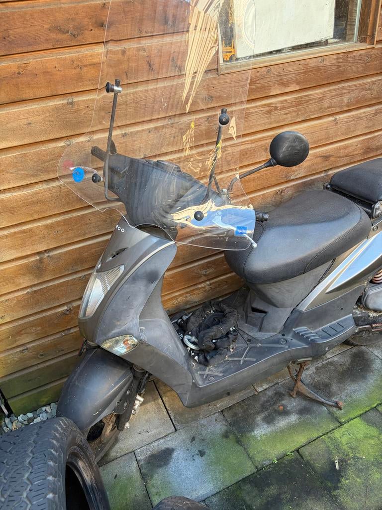 Kymco Agility 50 Brommer - Geen Compressie, Fietsen en Brommers, Scooters | Kymco, Ophalen, Gebruikt, Maximaal 45 km/u, Agility