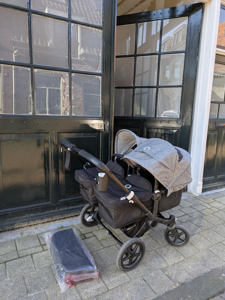 Complete Bugaboo Donkey 3 Twin + Maxicosi's en adapter etc, Kinderen en Baby's, Kinderwagens en Combinaties, Ophalen, Bugaboo
