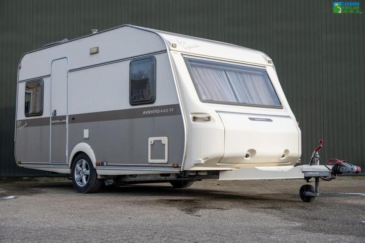 Avento Ava Grande 445 TF Mover|Voortent|Vloerverwarming, Caravans en Kamperen, Caravans, Bedrijf, tot en met 4, 1000 - 1250 kg