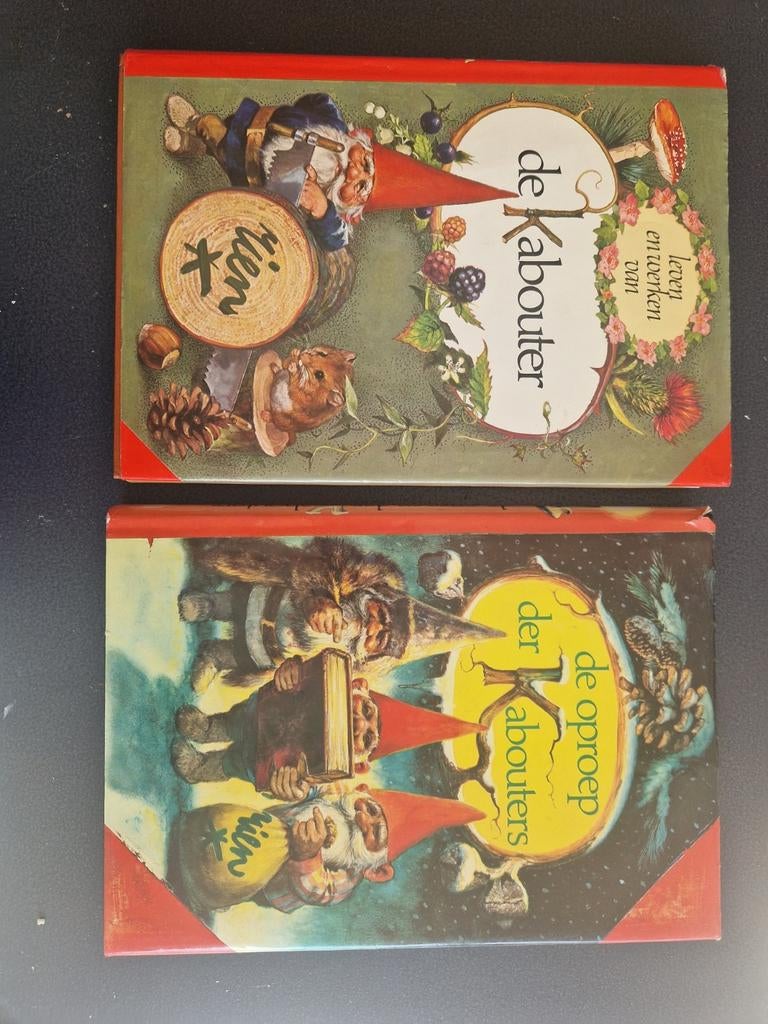 2 boeken van Rien Poortvliet: De Kabouter & De oproep der Ka, Boeken, Overige Boeken, Ophalen of Verzenden, Zo goed als nieuw