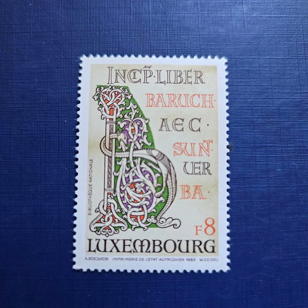 Luxemburg nr 1076 pf, Ophalen of Verzenden, Luxemburg, Postfris