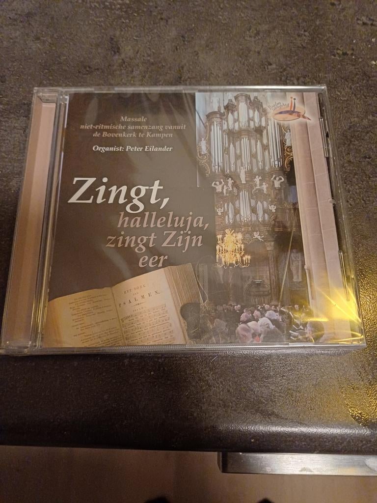 CD Samenzang Psalmen - Zingt, halleluja, zingt Zijn eer, Ophalen of Verzenden, Nieuw in verpakking, Koren of Klassiek