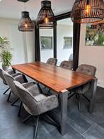 Bert Plantagie tafel, Huis en Inrichting, Tafels | Eettafels, Ophalen, Gebruikt, 200 cm of meer, 50 tot 100 cm