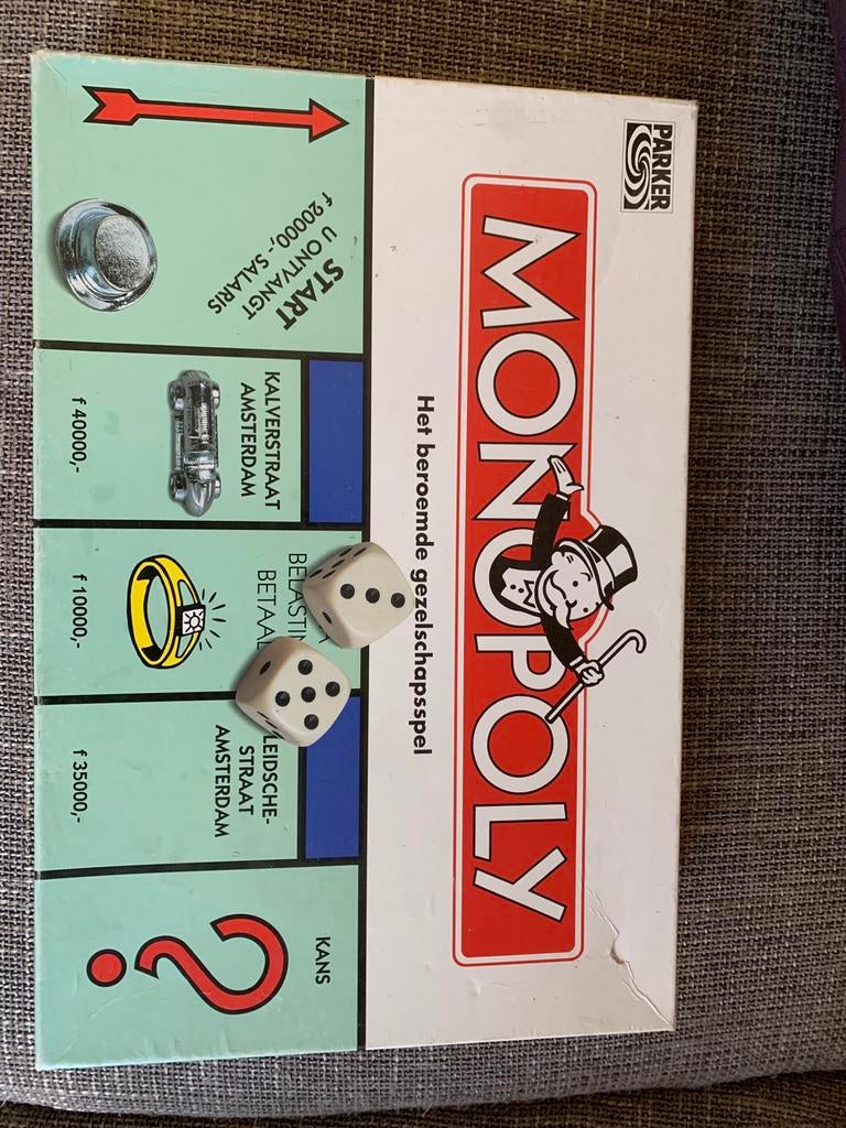 Monopoly bordspel, Ophalen of Verzenden, Zo goed als nieuw