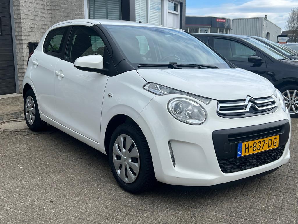 Citroen C1 1.0 VTi Feel *Airco*2020*NAP*NWAPK*, Voorwielaandrijving, Stof, Gebruikt, Euro 6