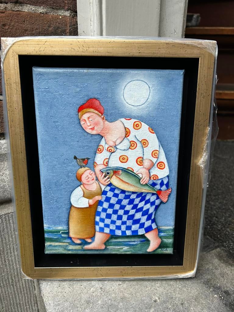 Ada Breedveld schilderij, Antiek en Kunst, Kunst | Schilderijen | Modern, Ophalen of Verzenden