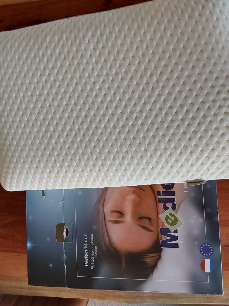 Hoofdkussen, Ophalen, Eenpersoons, Wit, Nieuw