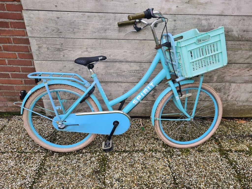Spirit meidenfiets blauw 24 inch, Ophalen, Versnellingen, Spirit, Gebruikt
