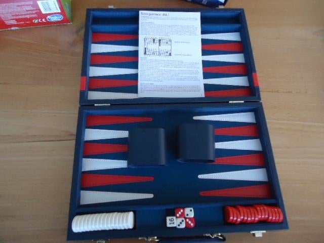 Backgammon, Een of twee spelers, Ophalen of Verzenden, Gebruikt